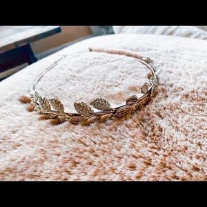 COPY - Gold leaf head band